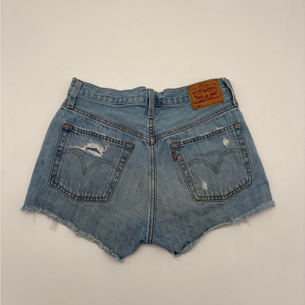Levi 501 Denim Shorts - Picture 5 of 8